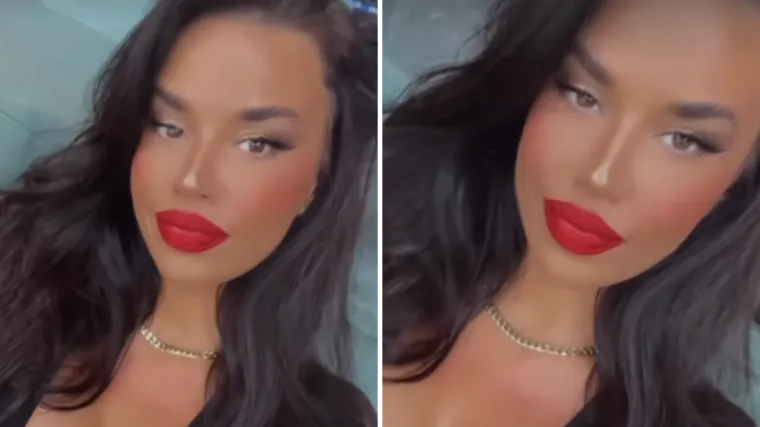 Ivana Knoll se u pauzama od poziranja na tribinama u kockastim krpicama zaigrala s filterima i izbacila pobjednički 'detalj'