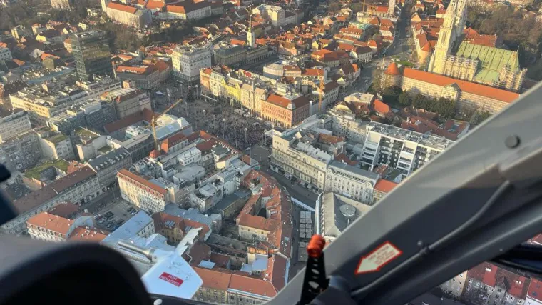 FOTO Čekaju se Vatreni, MUP objavio fotografije iz zraka