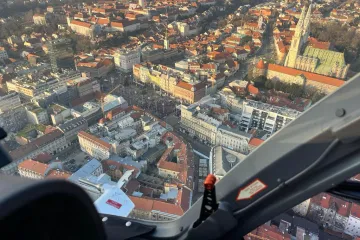 FOTO Čekaju se Vatreni, MUP objavio fotografije iz zraka