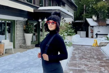 Nina Badrić je Vatrene pratila na skijalištu u Italiji: Žena i u skafanderu obara s nogu, preseksi je