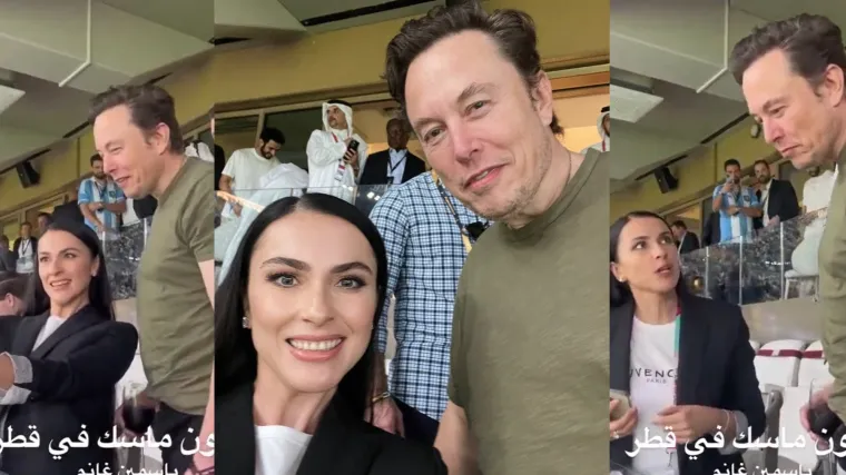 FOTO/VIDEO Musk se na stadionu u Katru fotografirao s čuvenom Putinovom propagandisticom