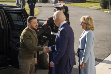 Zelenskij u SAD-u: 'Iduće godine vraćamo našu zastavu u cijelu Ukrajinu'