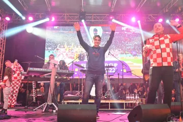 Zlatka Dalića u Livnu dočekale tisuće navijača: 'Ovo je posebno. Mi smo ljudi s kamena, uporni i talentirani...'