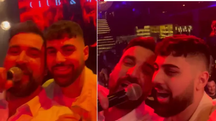 Gvardiol se popeo na pozornicu zagrebačkog kluba i zapjevao hit Petra Gra&scaron;e