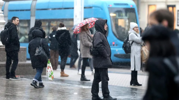 Danas oblačno s ki&scaron;om, prema kraju dana bit će sve hladnije