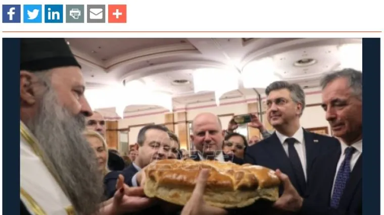 I srpski mediji se raspisali o SNV-om domjenku, a jednom je u oko upao zanimljiv detalj s proslave