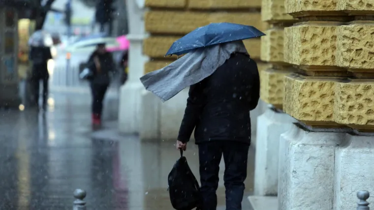 Neće biti obilnije ki&scaron;e kao početkom tjedna. Glavnina će se ispadati već do prijepodneva
