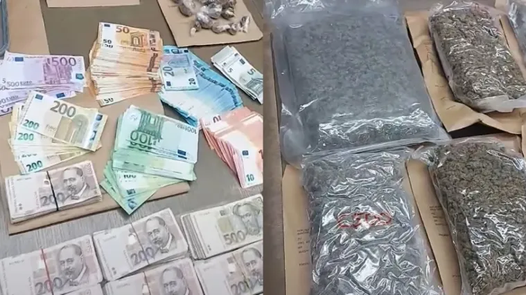 VIDEO Pogledajte &scaron;to je sve policija prona&scaron;la kod pulskog dilera