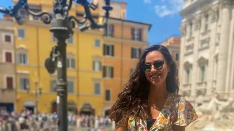 Za ovo je trebalo hrabrosti, prekrasna Hrvatica iznenadila fotografijom iz mora u Brelima: 'Hladna kupka'