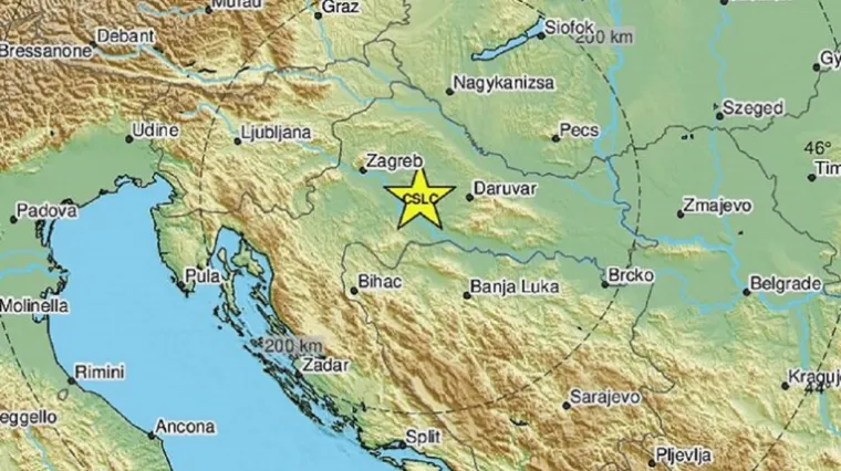 Novi potres na Banovini: 'Jako je drmnulo'