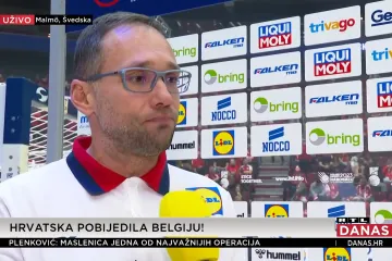 Horvat realan nakon pobjede protiv Belgije: 'Trebamo upisati dva boda i uhvatiti 9. mjesto'