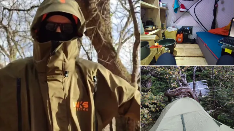 Mladi Rus nije htio da ga mobiliziraju pa pobjegao u šumu: Pogledajte kako izgleda njegov novi dom, otamo čak i radi