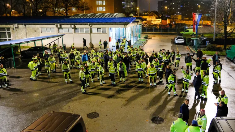 Nastavljaju &scaron;trajkati: Treći dan djelatnici Čistoće nisu iza&scaron;li na teren