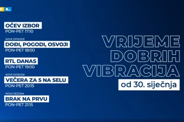 Od ponedjeljka će večeri na RTL-u izgledati drugačije: Upustite se u vrijeme dobrih vibracija