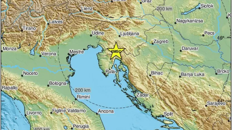 Tri slabija potresa pogodila Sloveniju, u blizini Hrvatske: 'Probudio me iz sna', 'Tutnjava poput slabe grmljavine'