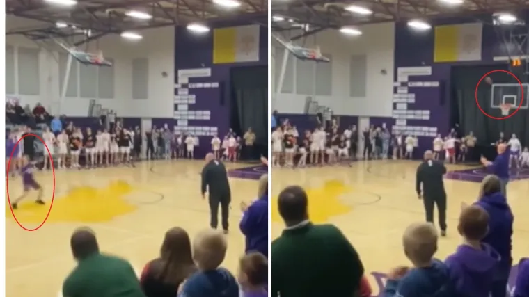 Za samo 25 sekundi: Dječak napravio čudo na ko&scaron;arka&scaron;koj utakmici i kući odnio pravo bogatstvo!