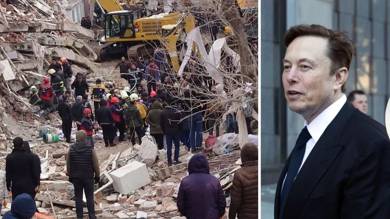 Musk želi pomoći: 'Spreman sam aktivirati satelit iznad Turske kako bi se prona&scaron;li preživjeli'