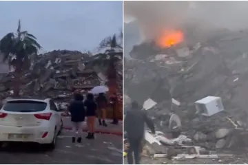 Apokaliptični prizori: Tri grada u Turskoj sravnjena sa zemljom, izgledaju kao da su bombardirani