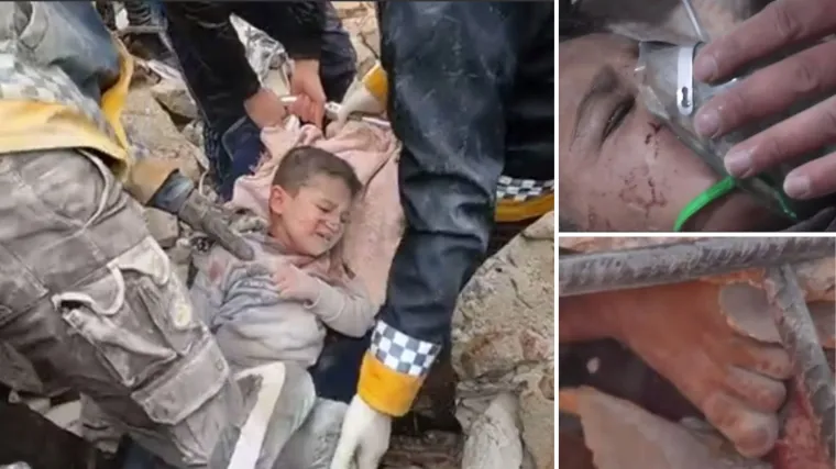 VIDEO Ispod armature virila je nožica, djelovala je beživotno, a onda se čulo tiho jecanje...