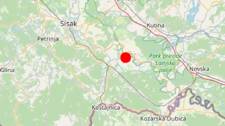 Potres magnitude 3,5 Richtera zatresao kutinsko područje, a osjetio se i u Zagrebu: 'Zvučalo je zastra&scaron;ujuće'
