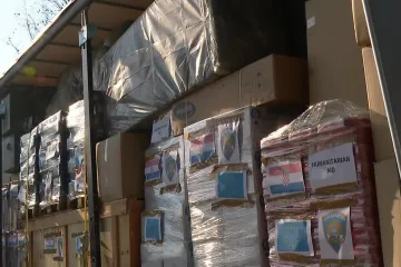 Na začelju hrvatskog konvoja Turskoj dvojica iz Crvenog križa koji idu u epicentar. Putovat će bar dva dana