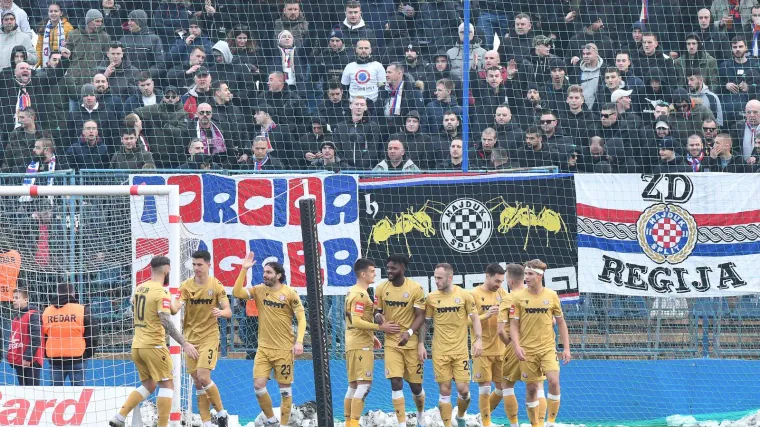 Hajduk prekinuo crni niz u Varaždinu: Bijeli s igračem vi&scaron;e slomili domaćine i stigli do uvjerljive pobjede