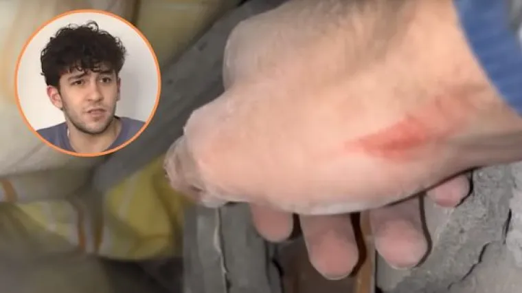 Mladić snimio svoje 'zatočeni&scaron;tvo' u ru&scaron;evinama: 'Zid iza mene je eksplodirao i pao na mene, a za njim i tri gornja kata'