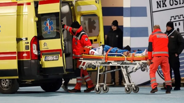 Osijekov napadač oglasio se nakon ozljede: 'Znam da nije izgledalo lijepo'