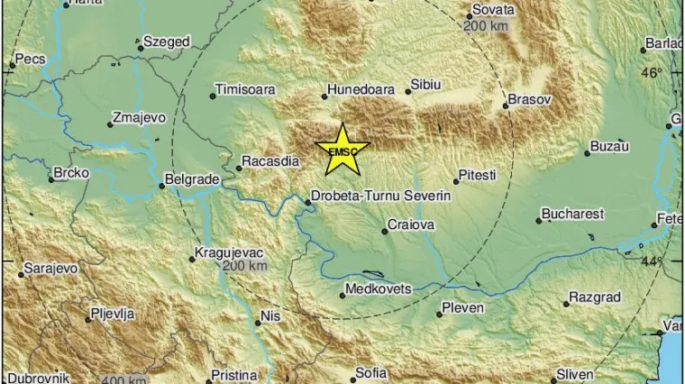 Snažan potres zatresao Rumunjsku: 'Stiglo je poput vala. Ljuljala se i cijela Srbija, svi smo istrčali na ulice'