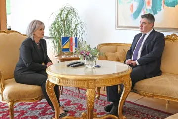 Milanović se sastao s Borjanom Krišto i podržao ubrzanu promjenu izbornog zakonodavstva