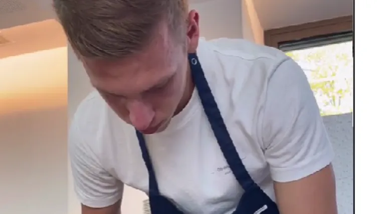 Urnebesan video RB Leipziga! Gvardiol leti po kuhinji, a Olma 'porazila' mrkva: '&Scaron;to on uopće radi?'