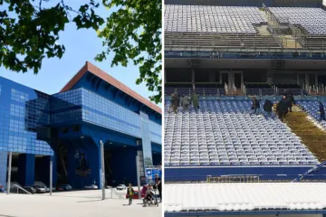 Pogledajte kako izgleda travnjak na Maksimiru par sati prije derbija