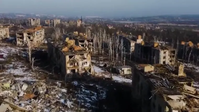 Rusi objavili &scaron;okantnu snimku Bahmuta iz zraka: Pogledajte i kako Ukrajinci razaraju njihovu ma&scaron;ineriju
