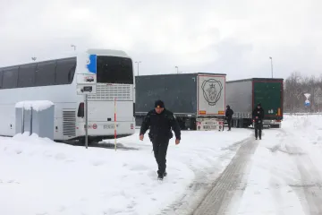 Putnici zbog snijega ostali zaglavljeni na odmorištu Janjče: 'Ne možemo iz ove kože, ali barem se družimo'