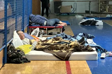 Hrvatska zametena snijegom: Ovo je prihvatni centar u kojem su mnogi prenoćili