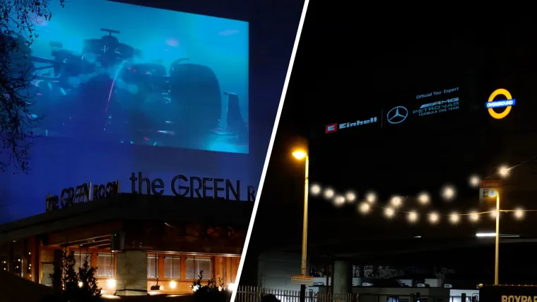 Dva partnera, jedna misija: Einhell pokreće partnerstvo s Mercedes-AMG PETRONAS F1 Team spektakularnom gerilskom akcijom