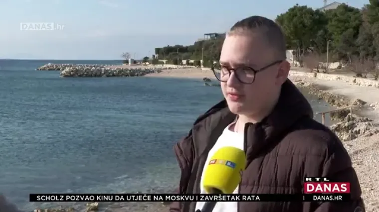 Kristijan je učenih 2. razreda Tehničke &scaron;kole u Zadru, a preko noći je postao podvodni arheolog-amater