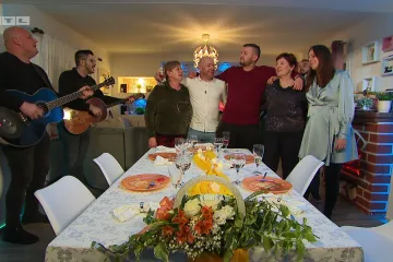 'Ljubav na&scaron;a vječna bit će': Zlatkovo iznenađenje na noge diglo ludu ogulinsku ekipu