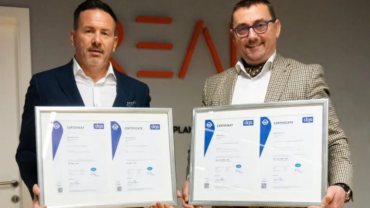 Real grupa na putu poslovne izvrsnosti uz certifikate za upravljanje kvalitetom i informacijsku sigurnost