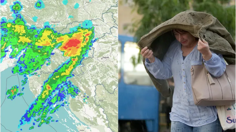 Olujno nevrijeme uskoro stiže u Hrvatsku! DHMZ izdao brojna upozorenja, temperatura će drastično pasti