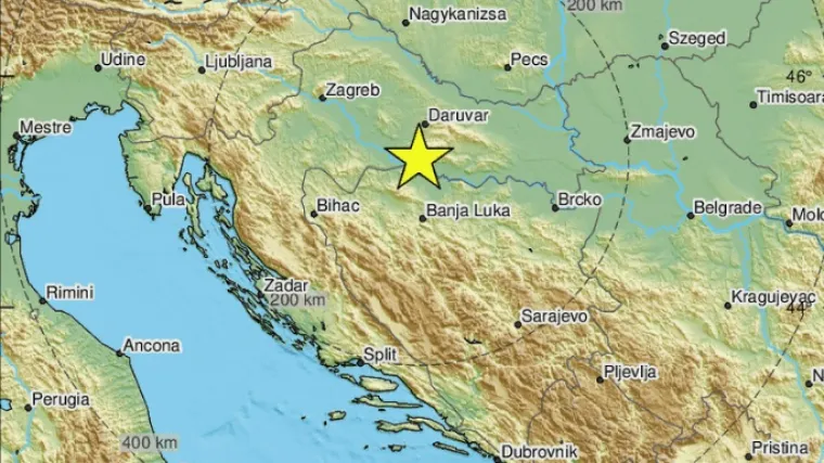 Potres zatresao Banja Luku, treslo na manje od 200 kilometara od Zagreba: 'Poprilično se osjetilo'