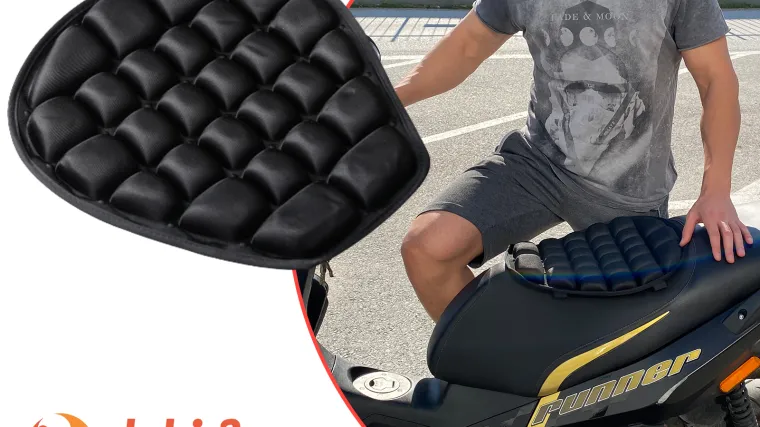 Najudobniji jastuk za motociklističko sjedalo: pruža izvanrednu potporu leđima te resterećuje kralježnicu