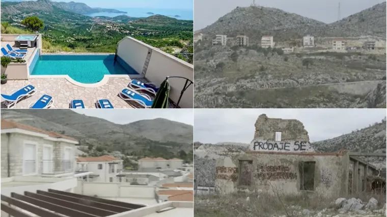 Nemaju struje, vode ni kanalizacije, ali zato svaka vila ima - bazen! U 'predgrađu Dubrovnika' upravo niče pravi mali Beverly Hills