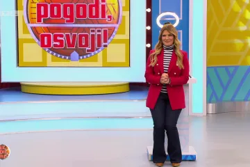 Marin snimio Antoniju ispod 'aureole' i onda se našalio sa simbolikom: 'Zaštitnica igrača game showova'