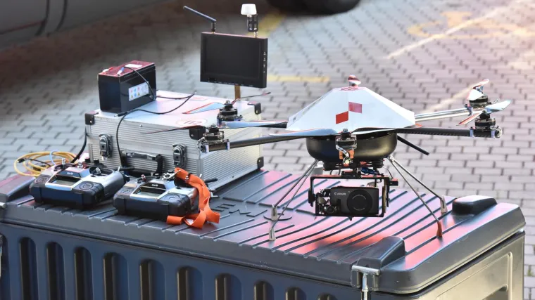 Kod Velike Gorice tijekom obuke MORH-a pao dron. &Scaron;irok je dva metra, težak 4,5 kg