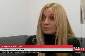 Sandra Zeljko prvi put stala pred kamere