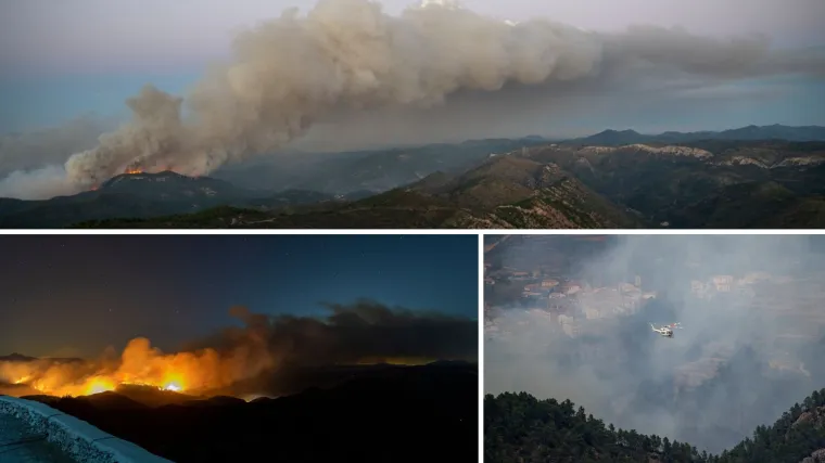 U &Scaron;panjolskoj izbio golem požar. Uni&scaron;tio vi&scaron;e od 4000 hektara &scaron;ume, stanovnici masovno napu&scaron;tali domove