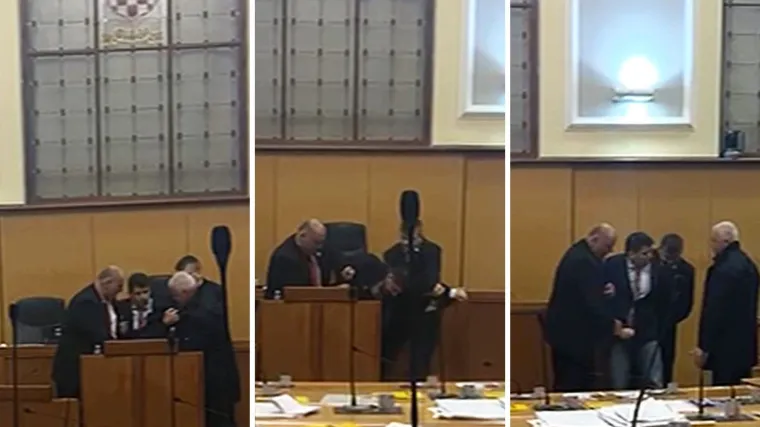 RTL Danas donosi snimku o kojoj bruji cijeli Sabor. Pogledajte kako saborska straža izvodi Grmoju!