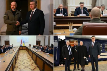 Plenković nenajavljeno otišao u Kijev, razgovarat će sa Zelenskim! Premijer je već odradio i prvi sastanak: 'Snažno pomažemo Ukrajini'