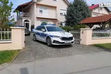 Nakon cjelojutarnjeg pretresa kuće, Đuru Horvata odvela policija